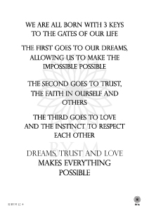 Dreams Trust and Love